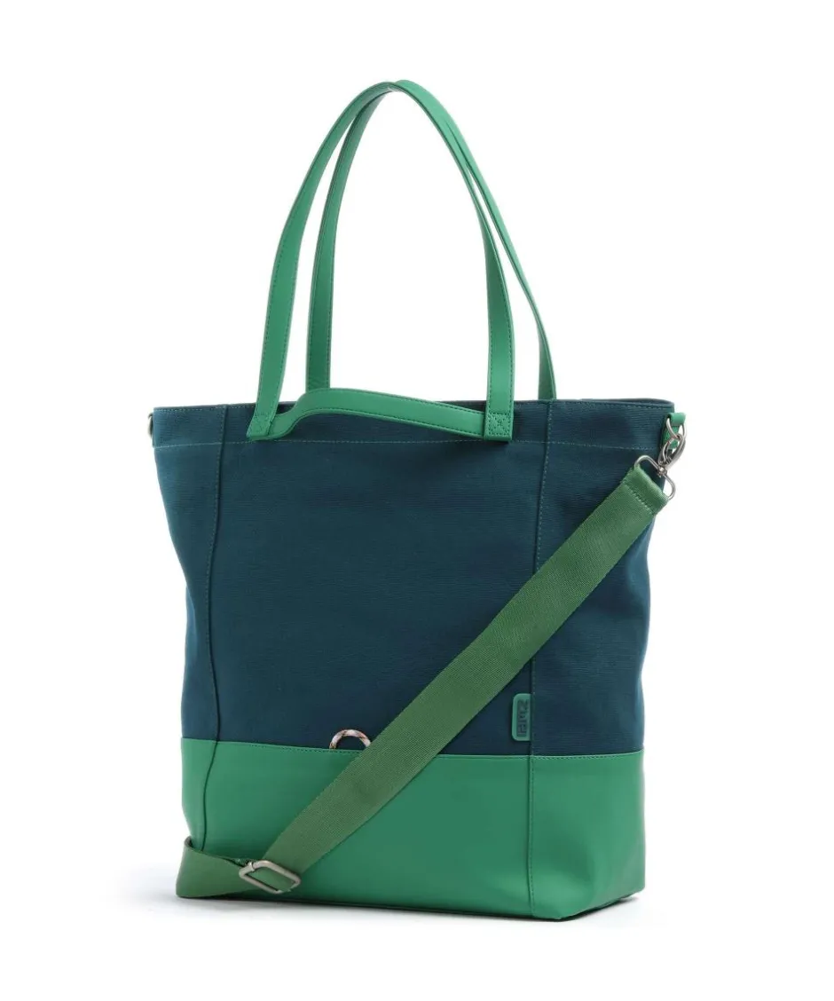 Zwei Tote Bags-Fiorella FI200 Tote bag imitation leather, canvas