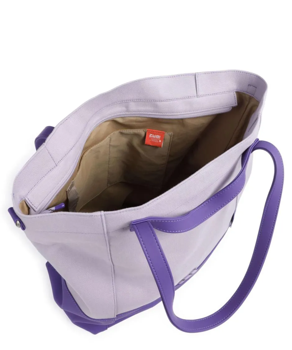 Zwei Tote Bags-Fiorella FI200 Tote bag imitation leather, canvas