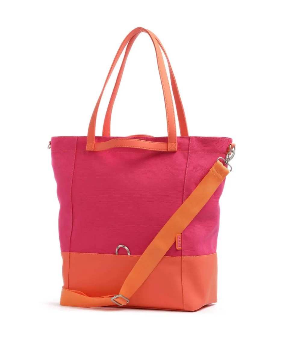 Zwei Tote Bags-Fiorella FI200 Tote bag imitation leather, canvas