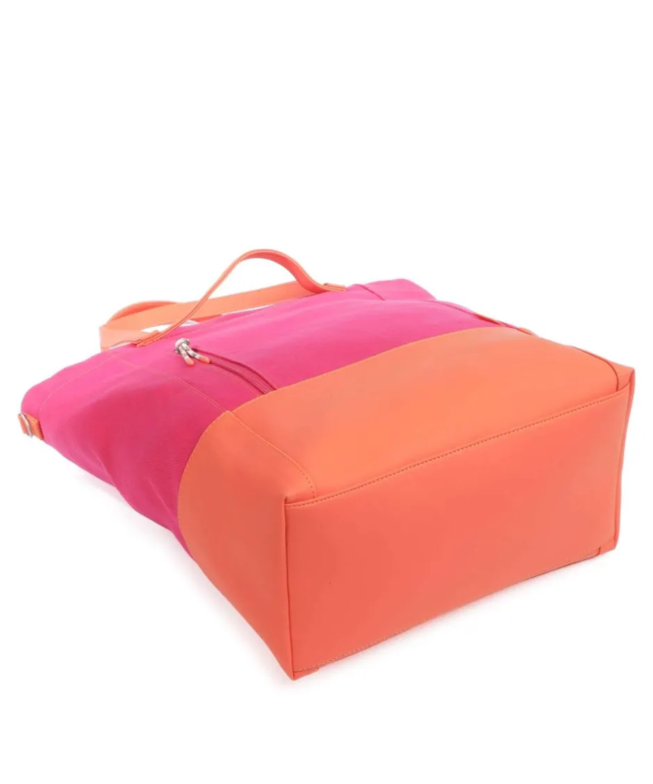 Zwei Tote Bags-Fiorella FI200 Tote bag imitation leather, canvas