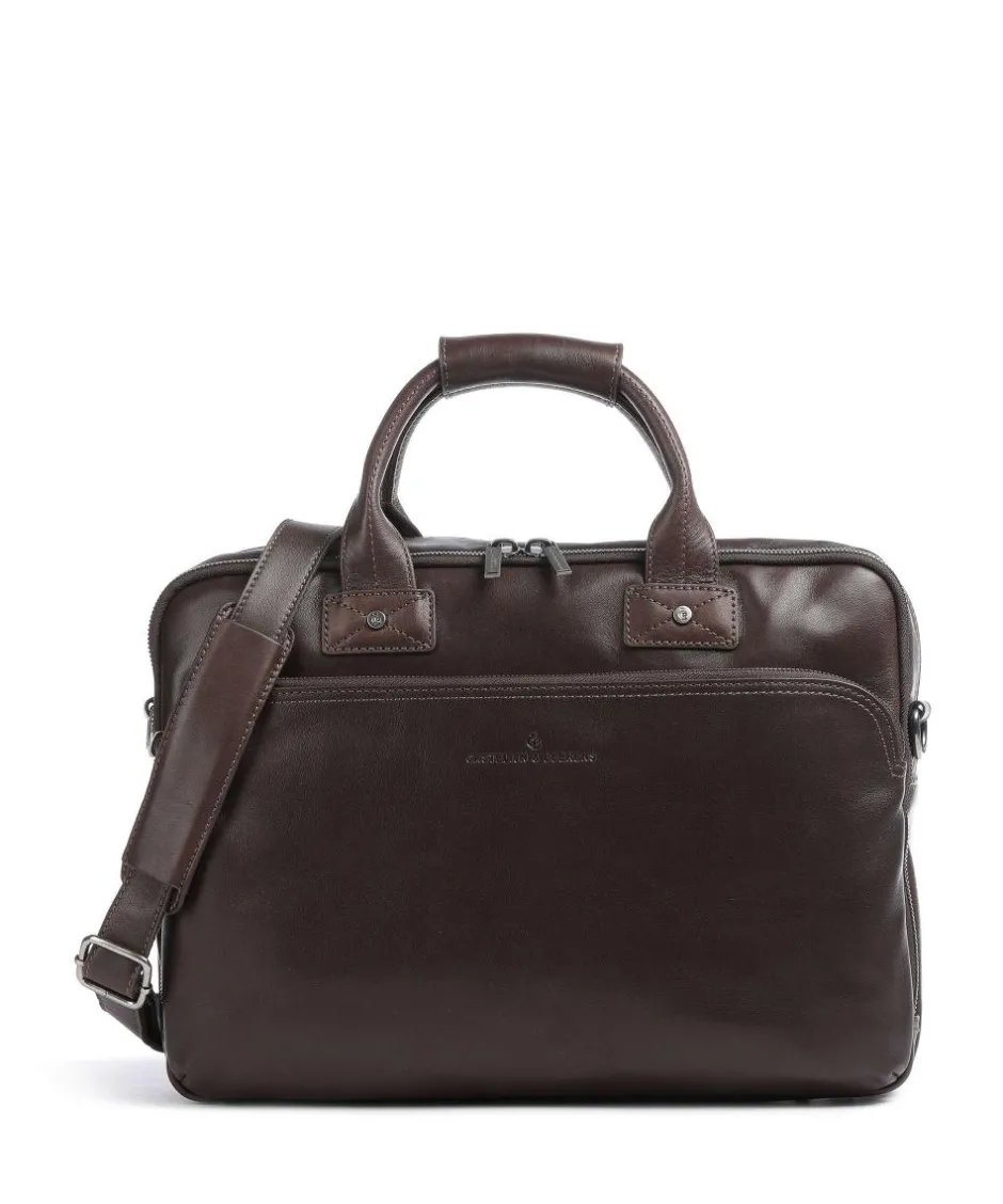 Castelijn & Beerens Business- & Laptop Bags-Firenze Briefcase 15″ grained leather