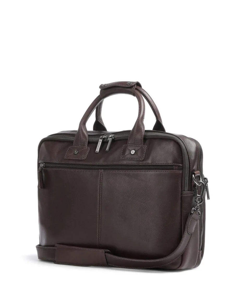 Castelijn & Beerens Business- & Laptop Bags-Firenze Briefcase 15″ grained leather