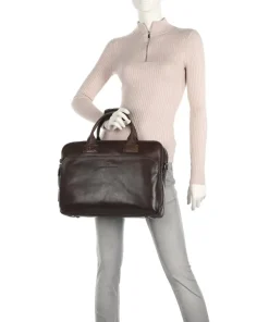 Castelijn & Beerens Business- & Laptop Bags-Firenze Briefcase 15″ grained leather