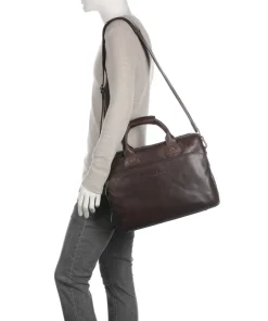 Castelijn & Beerens Business- & Laptop Bags-Firenze Briefcase 15″ grained leather