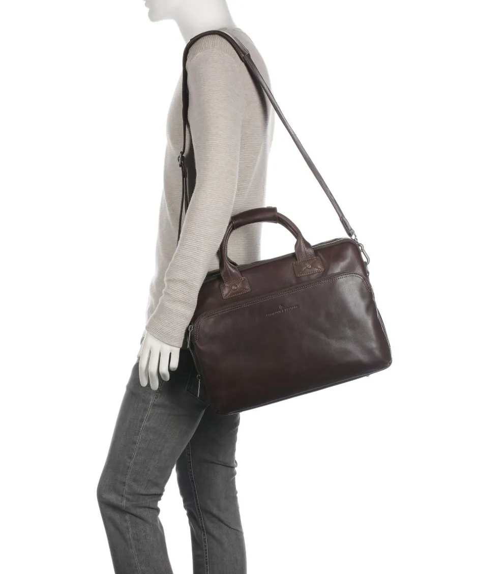 Castelijn & Beerens Business- & Laptop Bags-Firenze Briefcase 15″ grained leather