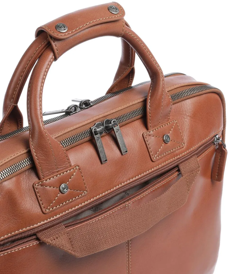 Castelijn & Beerens Business- & Laptop Bags-Firenze Briefcase 15″ grained leather