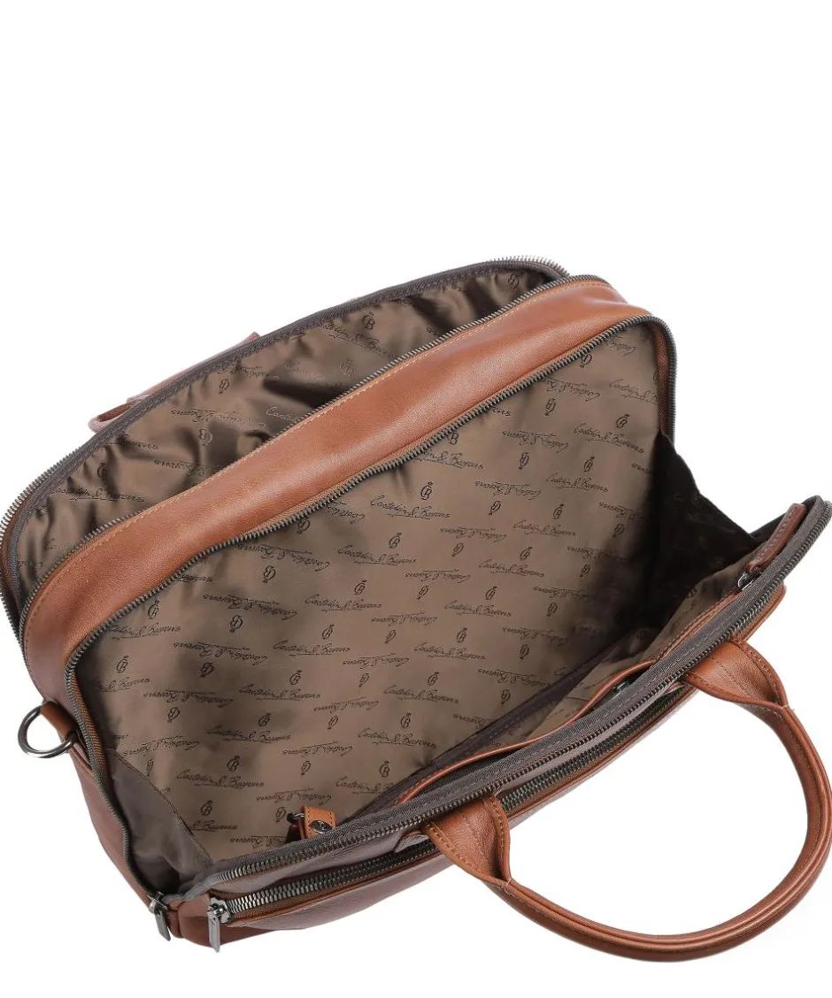 Castelijn & Beerens Business- & Laptop Bags-Firenze Briefcase 15″ grained leather