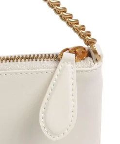 Pinko Clutch & Evening Bags|Shoulder Bags-Flat Horizontal Shoulder bag fine grain cow leather