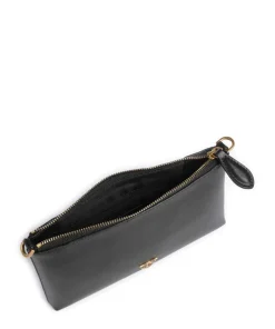 Pinko Clutch & Evening Bags|Crossbody Bags-Flat Mini Crossbody bag calfskin