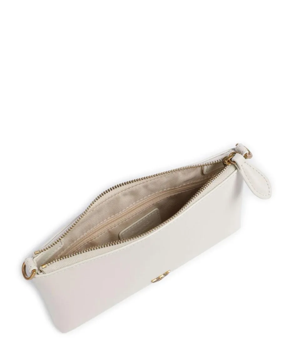 Pinko Clutch & Evening Bags|Crossbody Bags-Flat Mini Crossbody bag calfskin