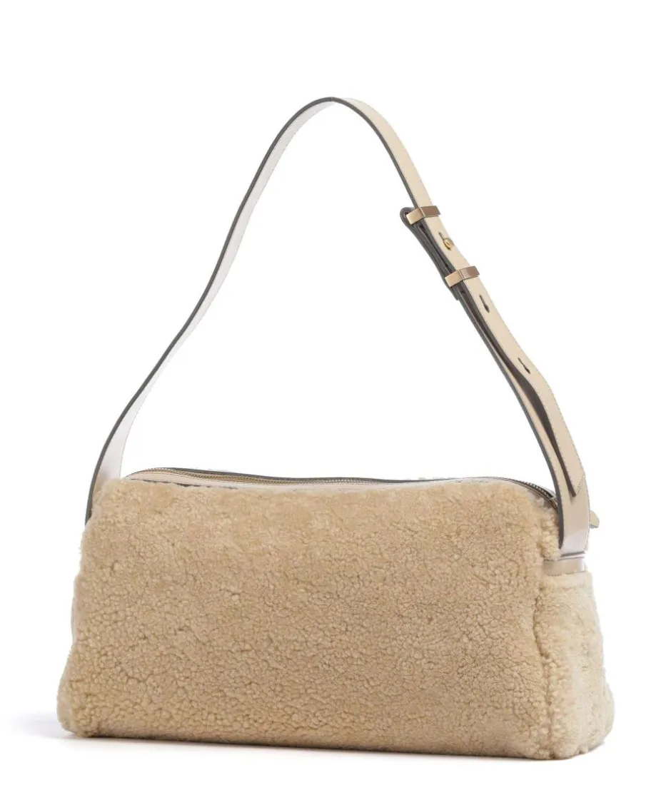 The Bridge Shoulder Bags-Flora Wow Shoulder bag fur, fine grain cow leather