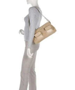 The Bridge Shoulder Bags-Flora Wow Shoulder bag fur, fine grain cow leather