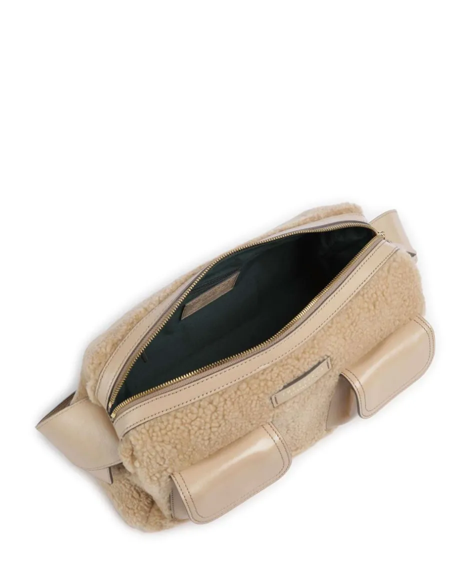 The Bridge Shoulder Bags-Flora Wow Shoulder bag fur, fine grain cow leather