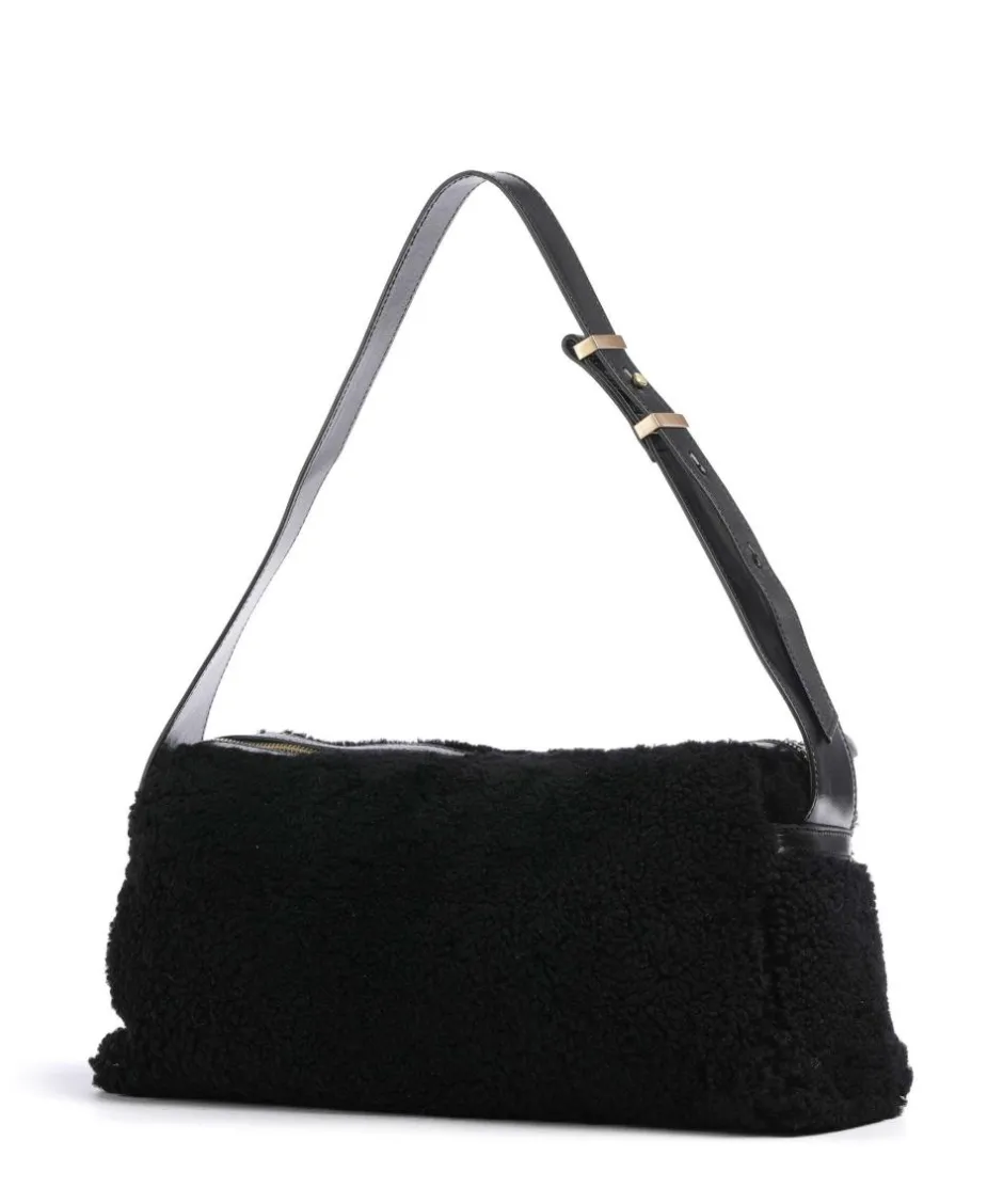 The Bridge Shoulder Bags-Flora Wow Shoulder bag fur, fine grain cow leather