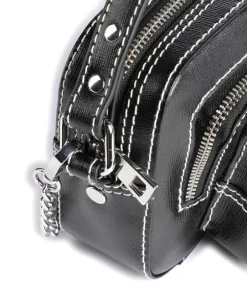 Núnoo Handbags|Crossbody Bags-Florence Helena Crossbody bag fine grain leather