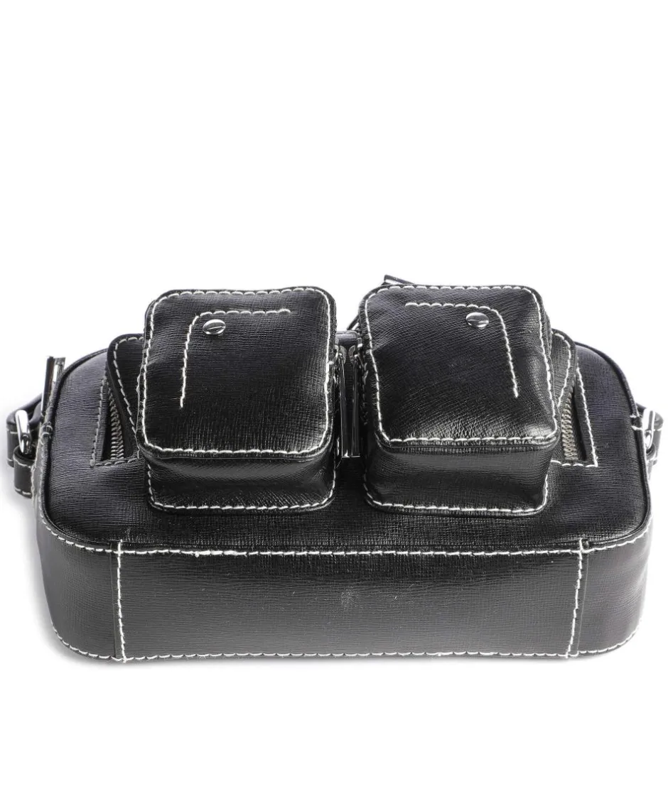Núnoo Handbags|Crossbody Bags-Florence Helena Crossbody bag fine grain leather