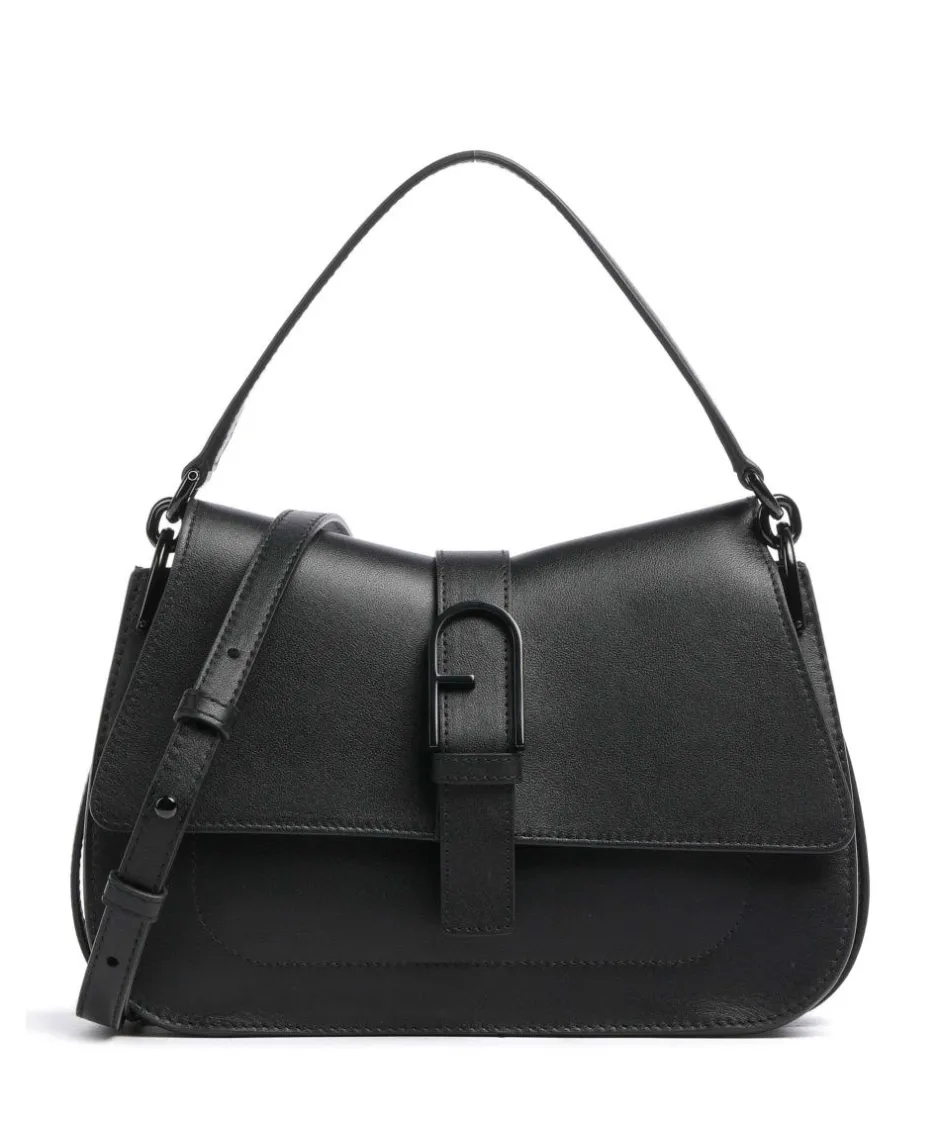 Furla Shoulder Bags|Handbags-Flow M Handbag fine grain leather