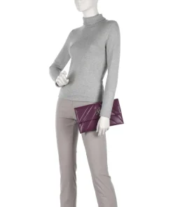 Patrizia Pepe Clutch & Evening Bags|Crossbody Bags-Fly Quilted Crossbody bag goatskin leather