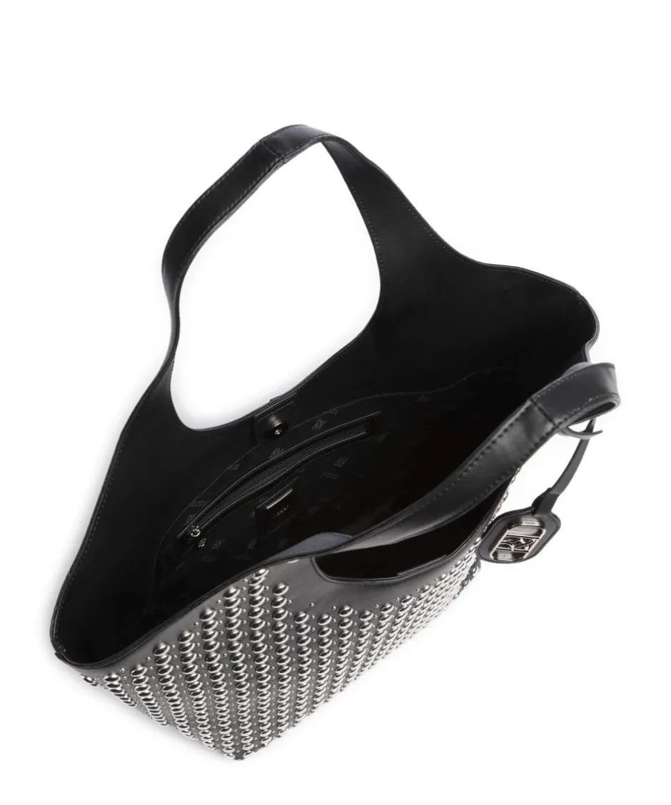 Kazar Shoulder Bags|Hobo Bags-Fola Hobo bag fine grain cow leather