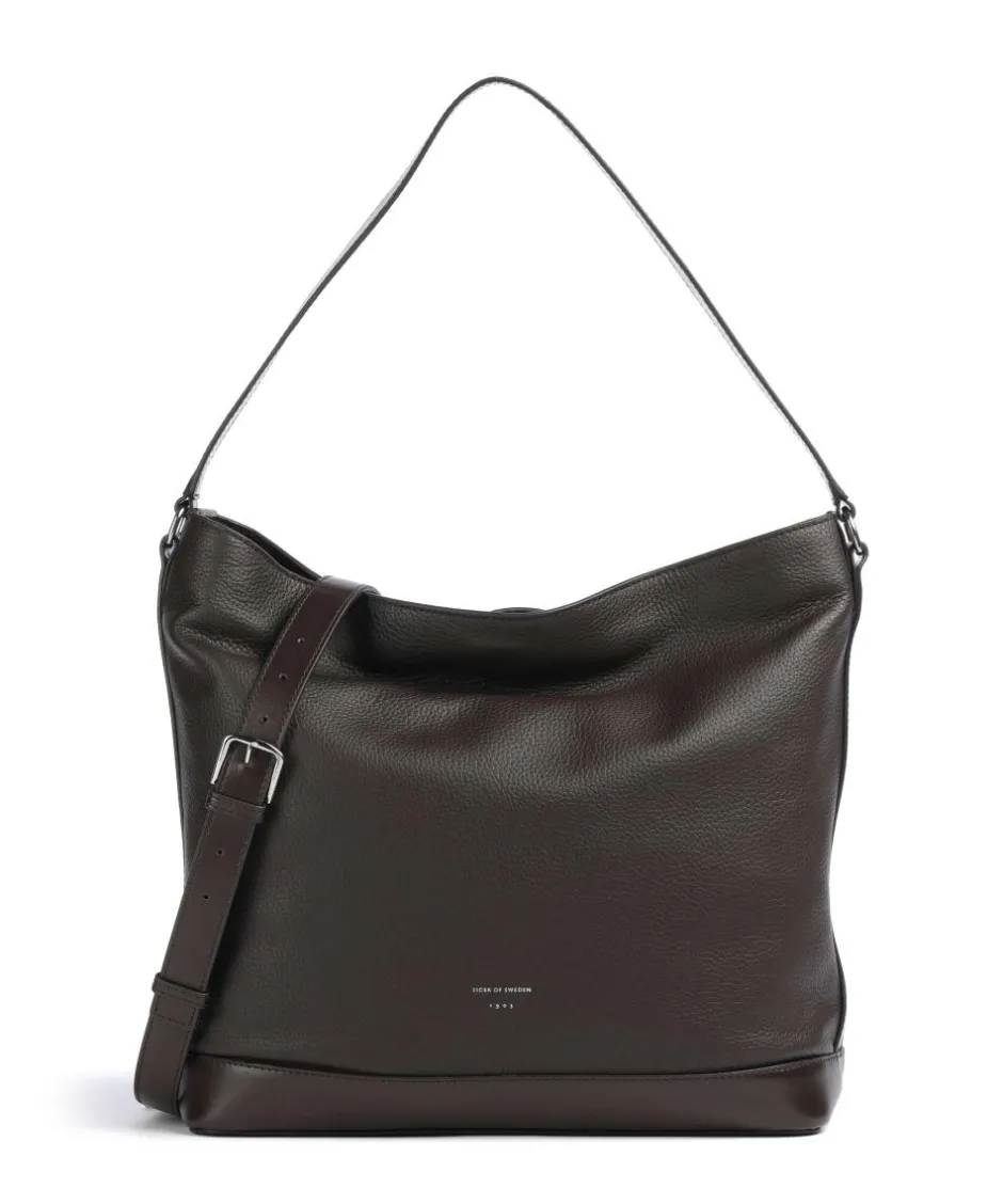 Tiger of Sweden Shoulder Bags|Hobo Bags-Foru Hobo bag grained cow leather