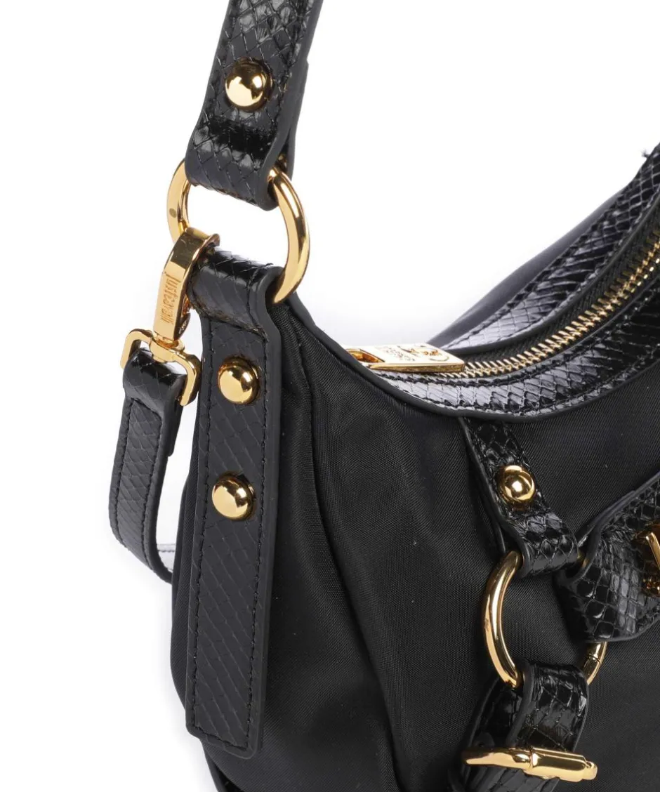 Just Cavalli Shoulder Bags|Crossbody Bags-Foulard Cage Shoulder bag nylon