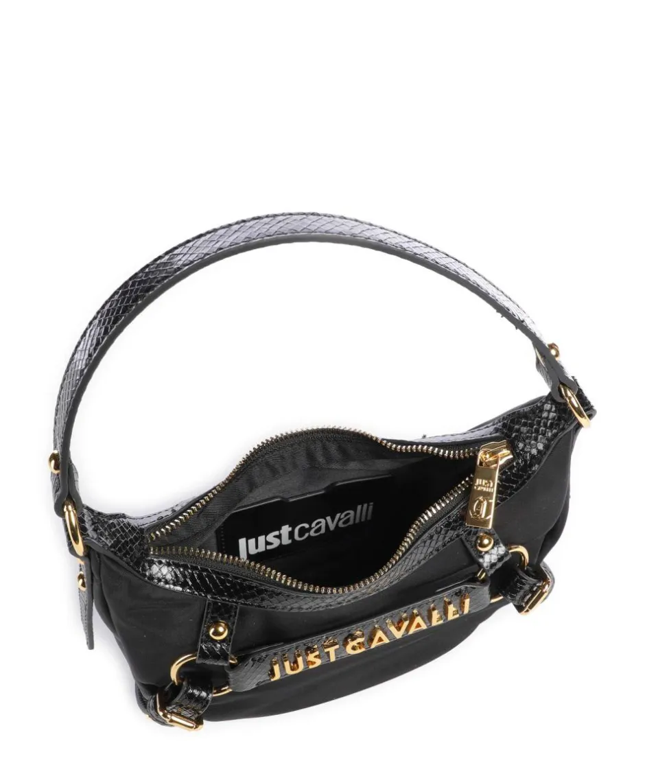 Just Cavalli Shoulder Bags|Crossbody Bags-Foulard Cage Shoulder bag nylon