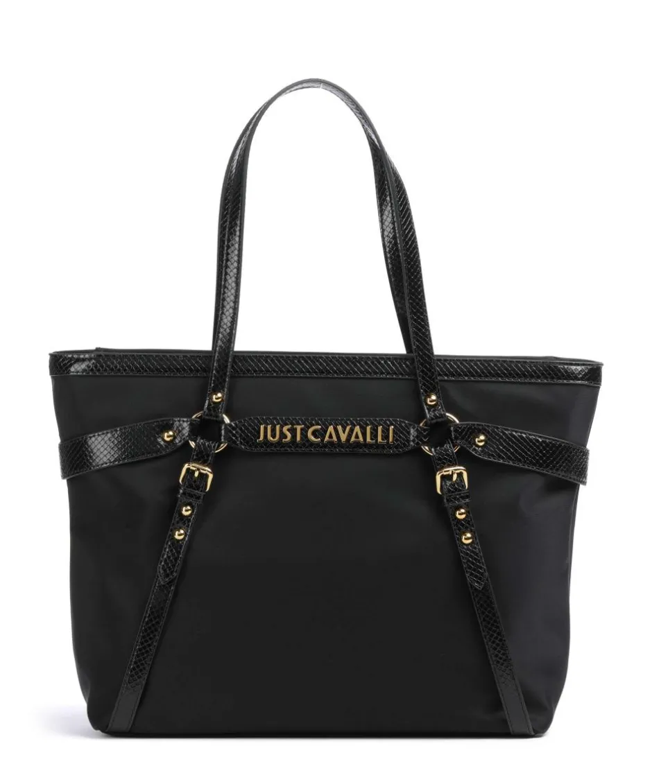 Just Cavalli Tote Bags-Foulard Cage Tote bag nylon