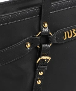 Just Cavalli Tote Bags-Foulard Cage Tote bag nylon
