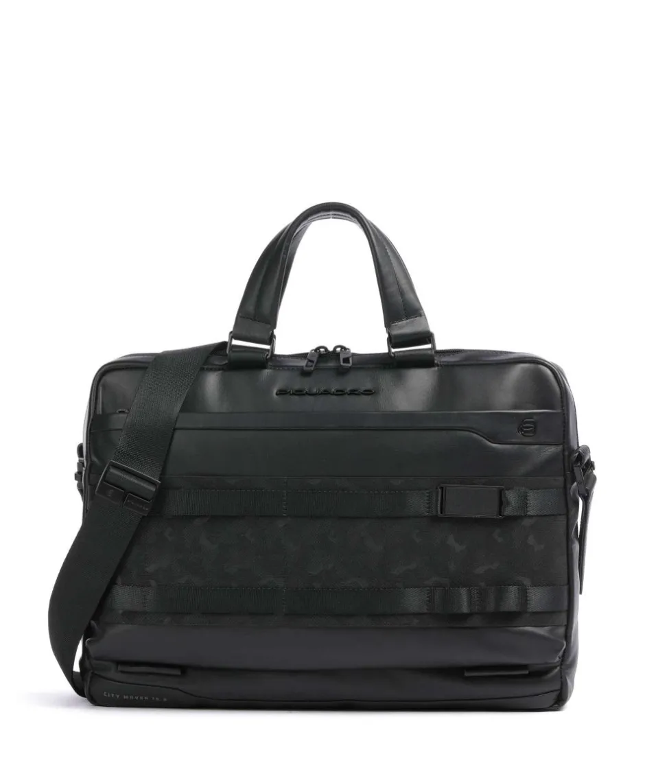 Piquadro Business- & Laptop Bags-FXP Briefcase 15″ fine grain cow leather