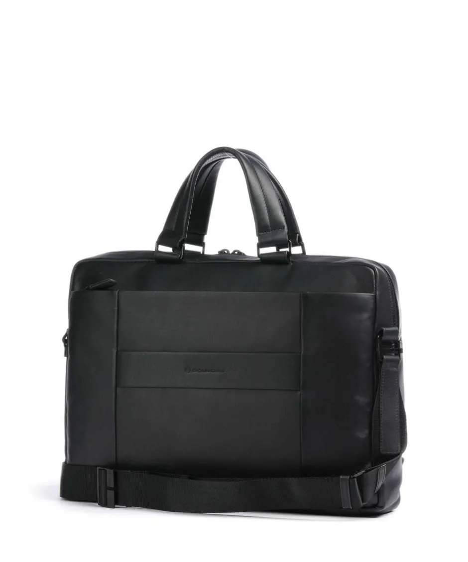 Piquadro Business- & Laptop Bags-FXP Briefcase 15″ fine grain cow leather