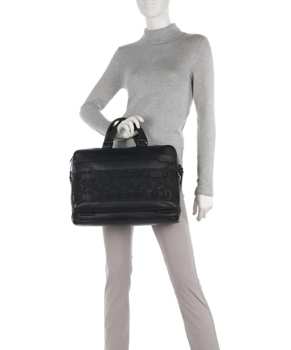 Piquadro Business- & Laptop Bags-FXP Briefcase 15″ fine grain cow leather