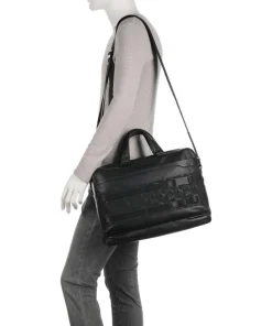 Piquadro Business- & Laptop Bags-FXP Briefcase 15″ fine grain cow leather