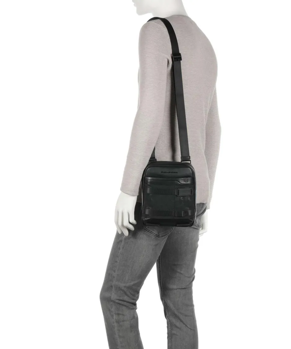 Piquadro Crossbody Bags-FXP Crossbody bag fine grain cow leather