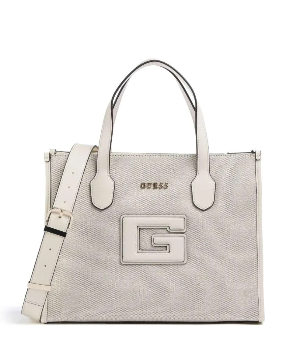 Guess Tote Bags|Handbags-G Status Handbag polyester, canvas