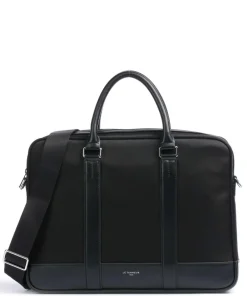Le Tanneur Business- & Laptop Bags-Gaspard Briefcase 15″ cow leather, polyamide