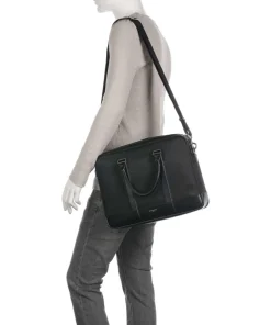 Le Tanneur Business- & Laptop Bags-Gaspard Briefcase 15″ cow leather, polyamide