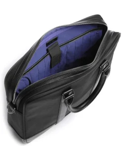Le Tanneur Business- & Laptop Bags-Gaspard Briefcase 15″ cow leather, polyamide