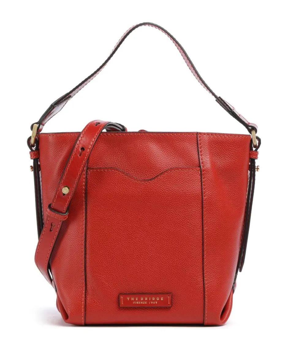 The Bridge Hobo Bags|Crossbody Bags-Gemma Bucket bag grained cow leather