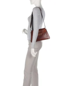 The Bridge Shoulder Bags-Ginevra Shoulder bag fine grain cow leather