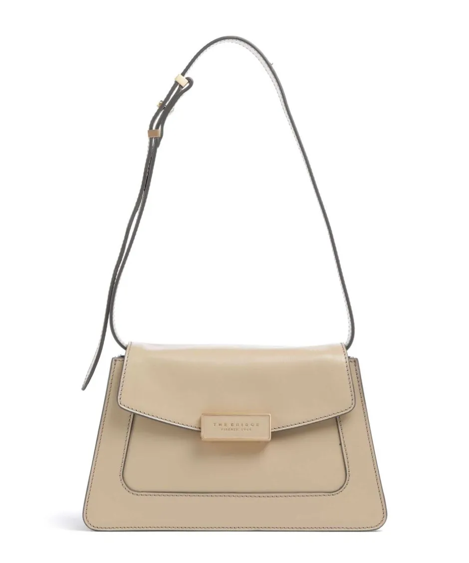 The Bridge Shoulder Bags-Ginevra Shoulder bag fine grain cow leather