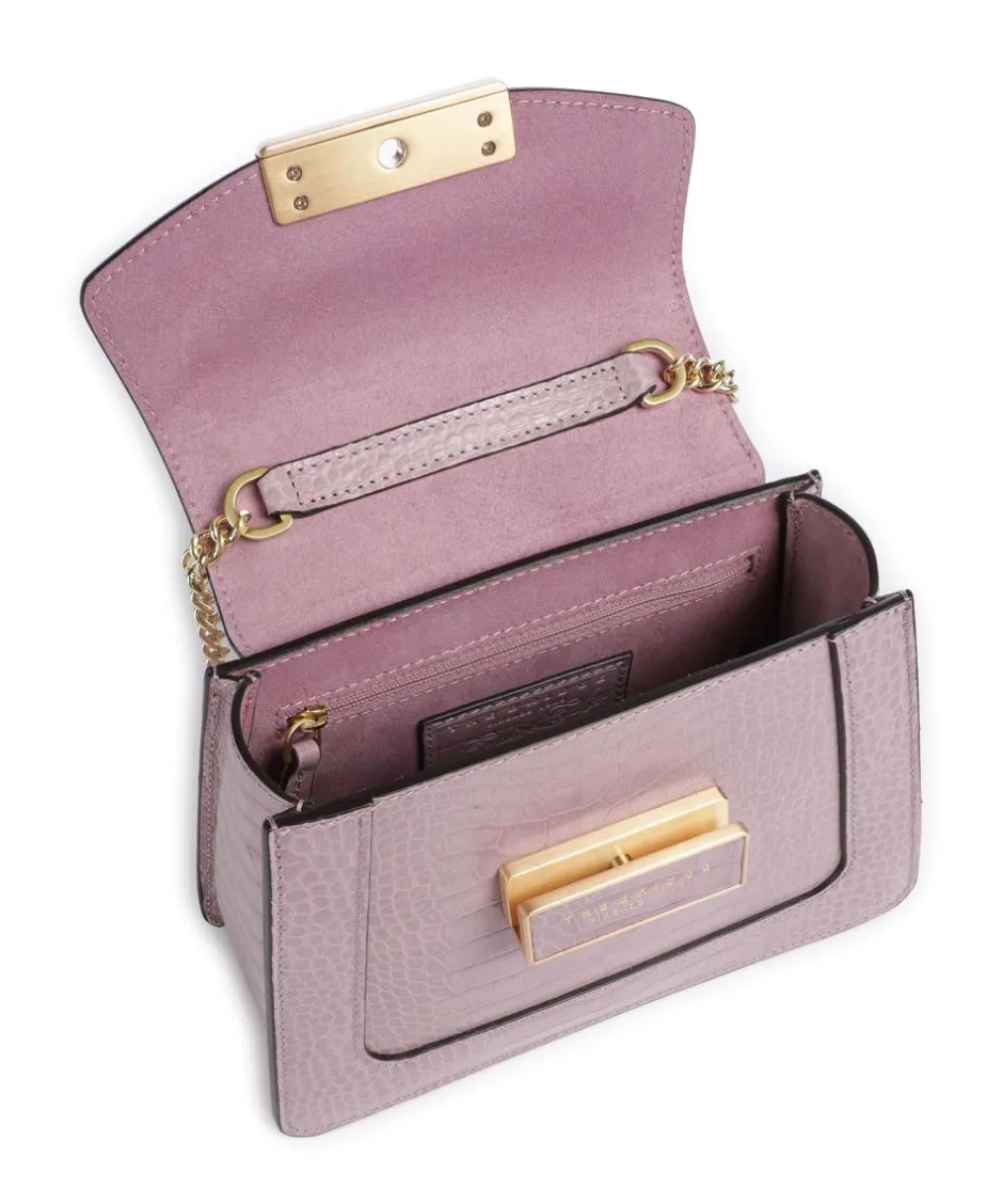 The Bridge Handbags|Crossbody Bags-Ginevra Wow Crossbody bag embossed cow leather