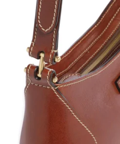 The Bridge Crossbody Bags-Giorgia Crossbody bag fine grain cow leather
