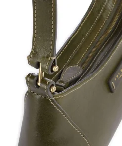 The Bridge Crossbody Bags-Giorgia Crossbody bag fine grain cow leather