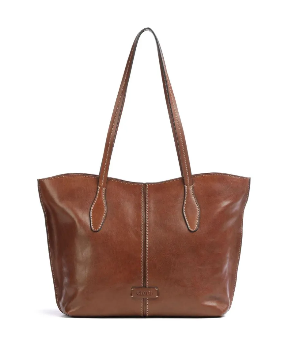 Giudi Tote Bags-Giorgia Tote bag fine grain cow leather