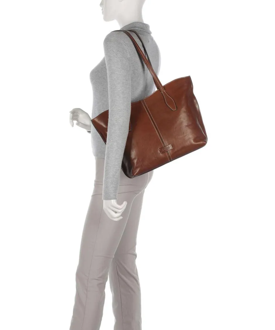 Giudi Tote Bags-Giorgia Tote bag fine grain cow leather