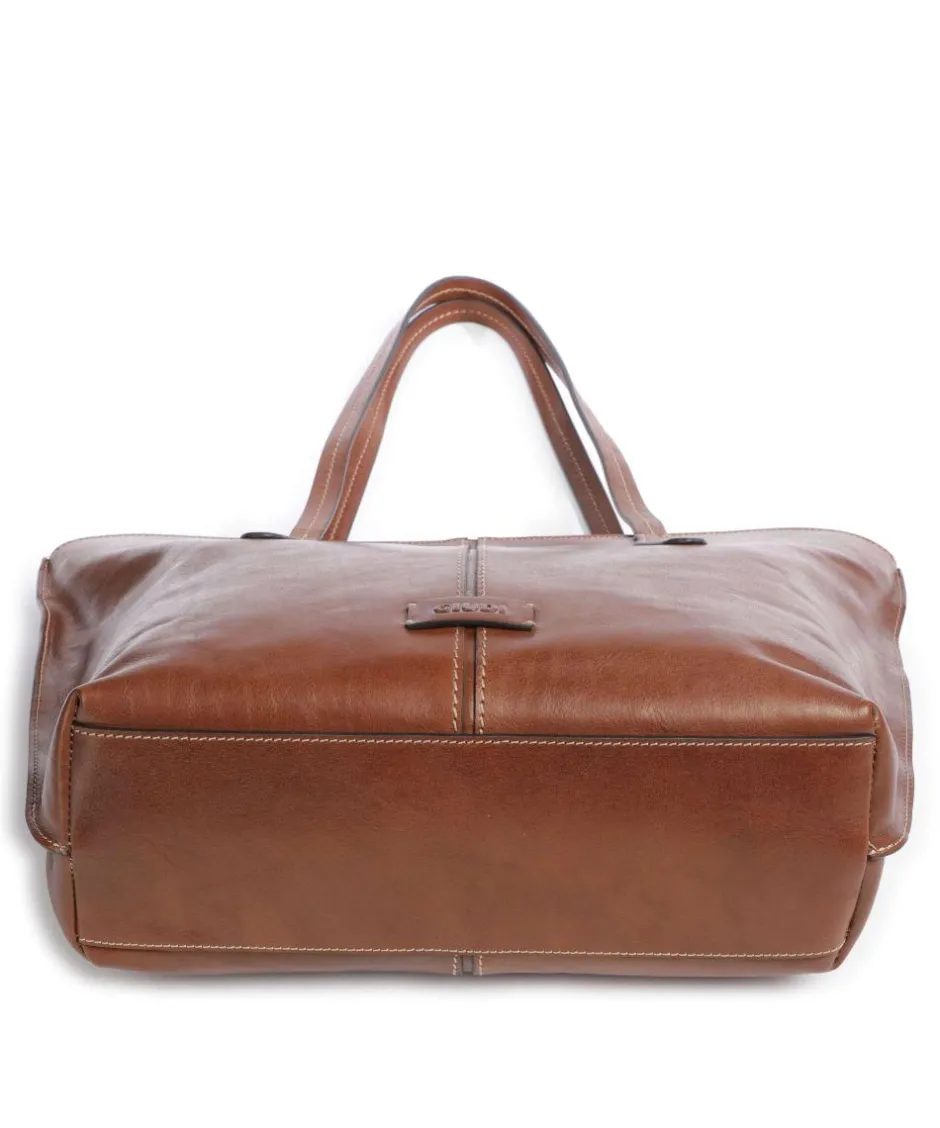 Giudi Tote Bags-Giorgia Tote bag fine grain cow leather