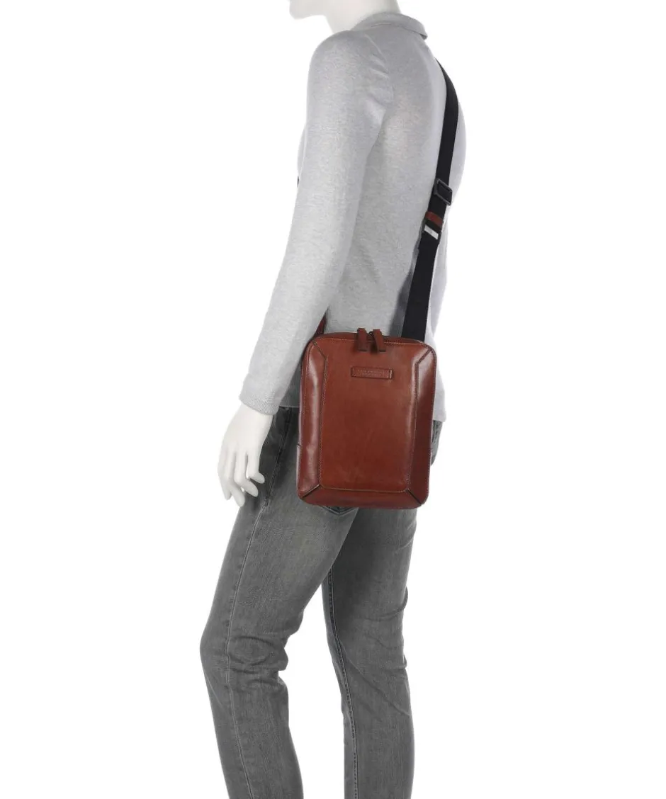 The Bridge Crossbody Bags-Giulio Crossbody bag fine grain cow leather