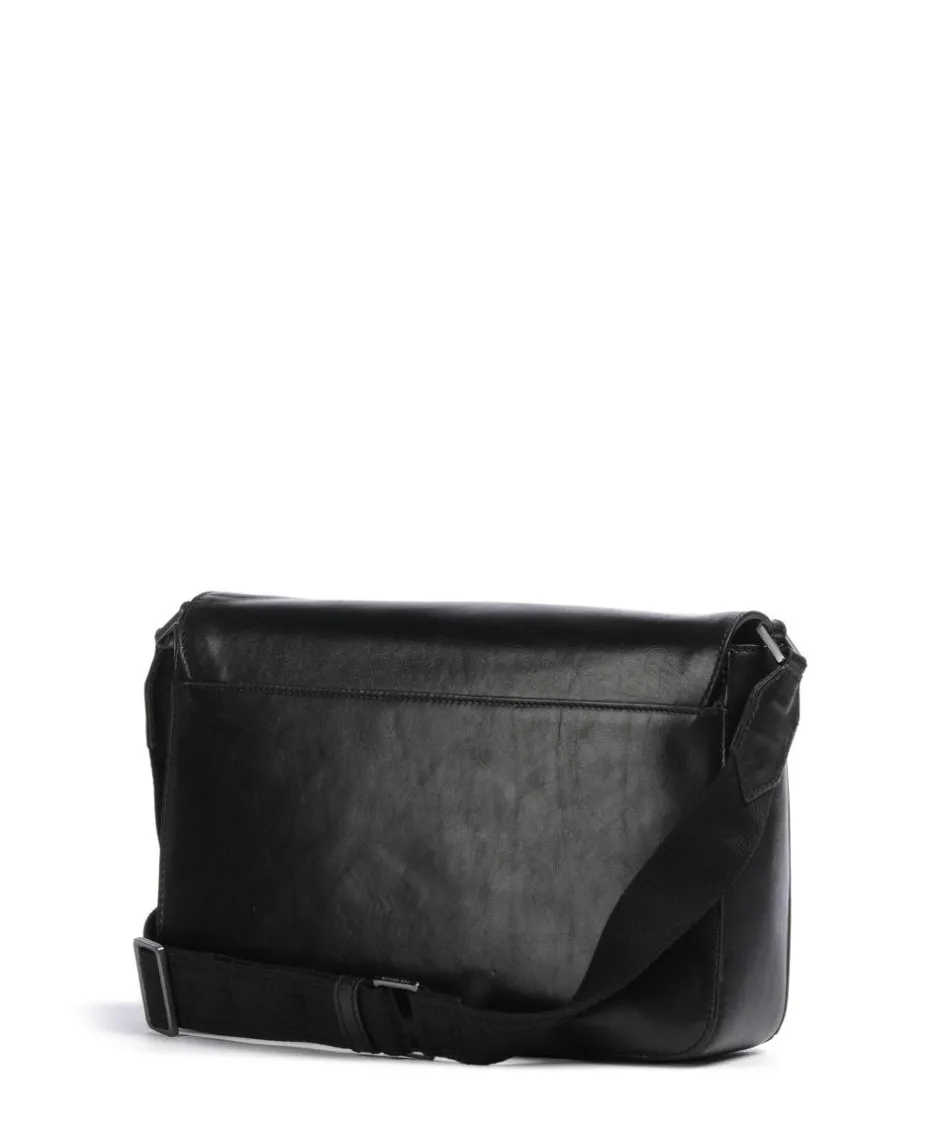The Bridge Business- & Laptop Bags|Crossbody Bags-Giulio Messenger bag fine grain cow leather