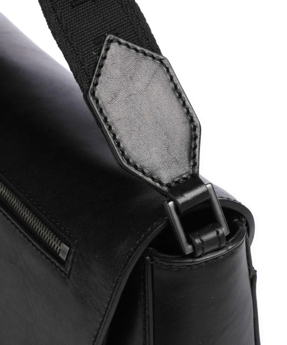 The Bridge Business- & Laptop Bags|Crossbody Bags-Giulio Messenger bag fine grain cow leather