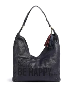 Taschendieb Wien Shoulder Bags|Hobo Bags-Glücksbrücke 4 Hobo bag grained cow leather